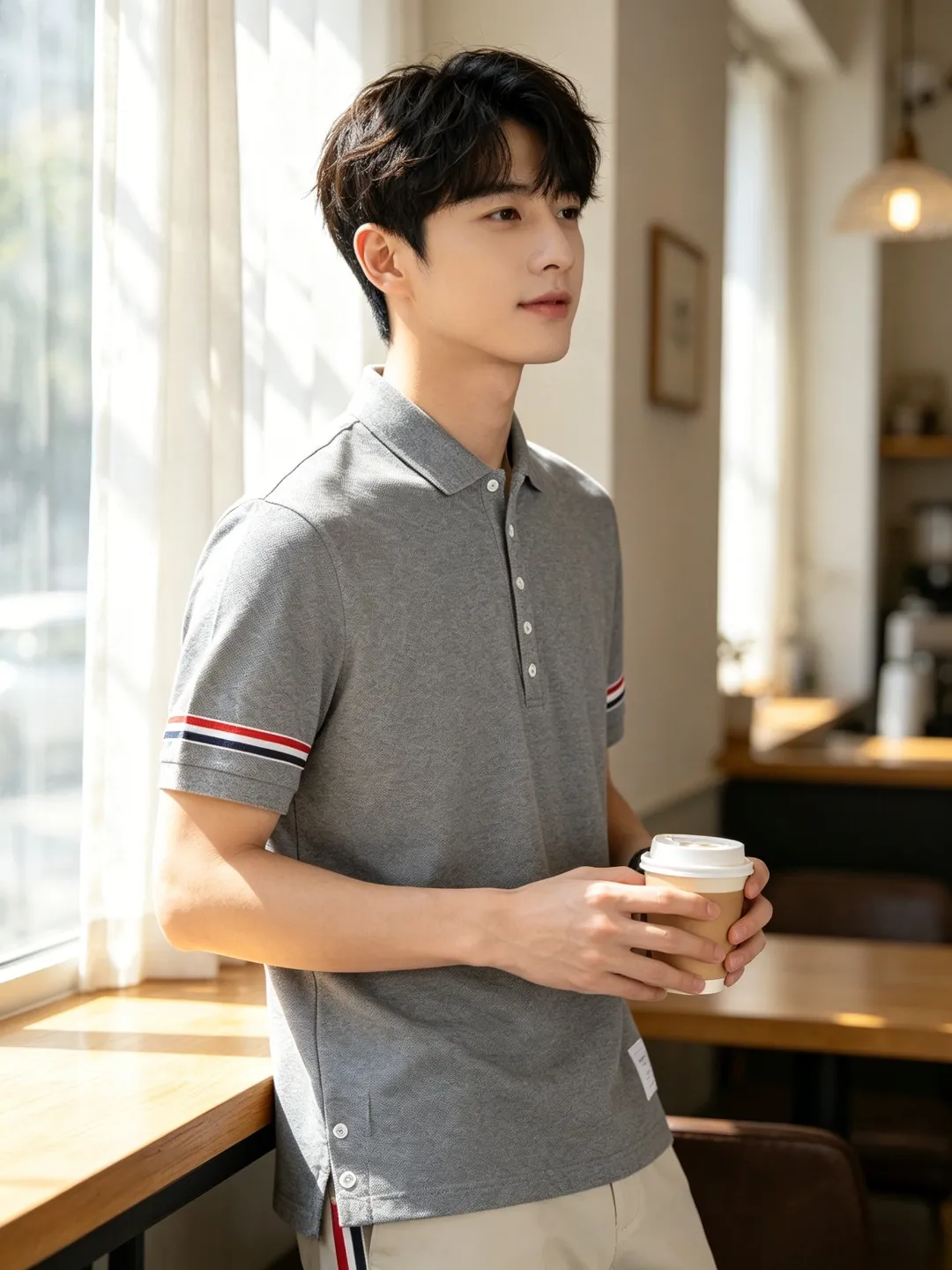 THOM BROWNE TB Polo